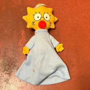 Vintage Maggie Simpsons plush